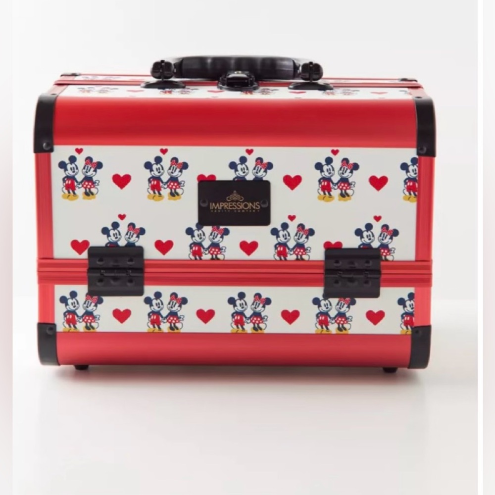 Impressions Vanity Co. Mickey and Minnie Vanity Case with Keys/ Slay Case